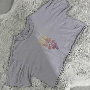 Free People Movement Inpsire Logo Tee Sz M